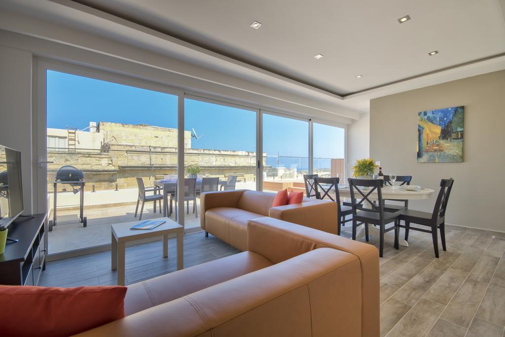 Valletta Luxe 3-Bedroom Duplex Penthouse With Sea View Terrace And Jacuzzi Экстерьер фото